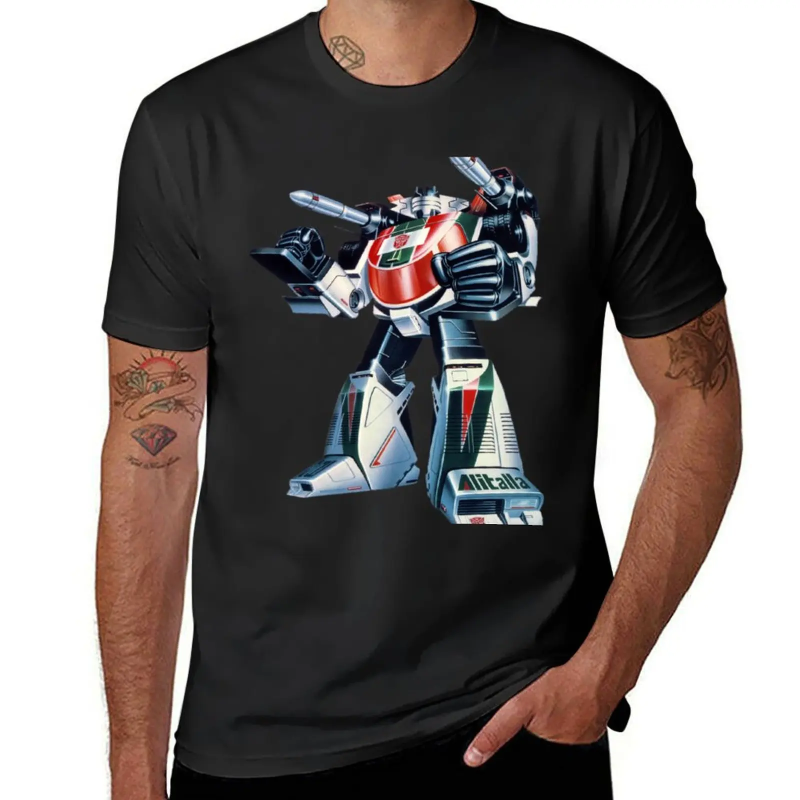 Wheeljack - Transformer 1984 T-Shirt new edition aesthetic clothes summer top men workout shirt