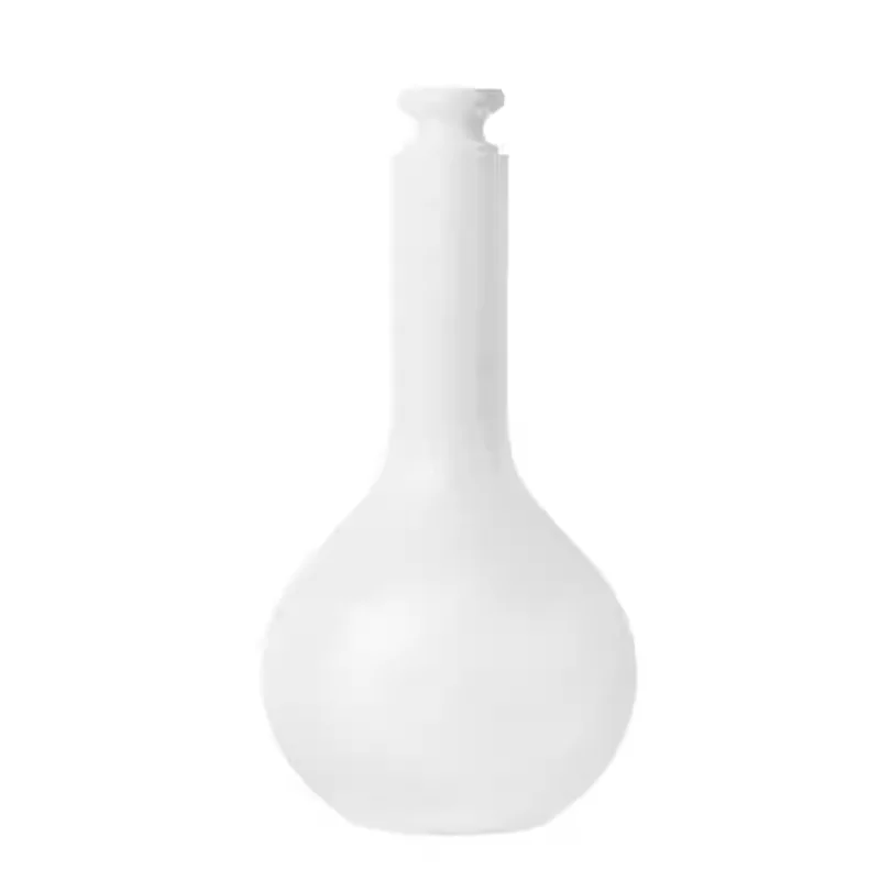 PTFE volumetric flask 25/50/100//250/500/1000ml acid resistant and corrosion-resistant PTFE volumetric flask without scale line
