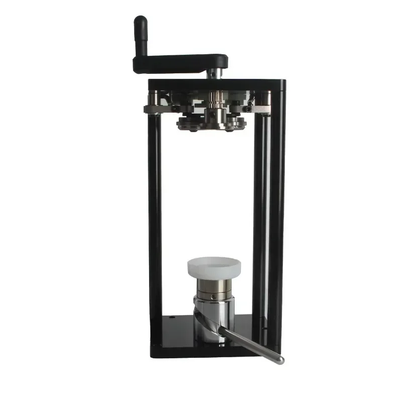 Stainless steel manual tank sealing machine New design Easy to operate Pet tank sealing machine Beverage juice bottle packaging