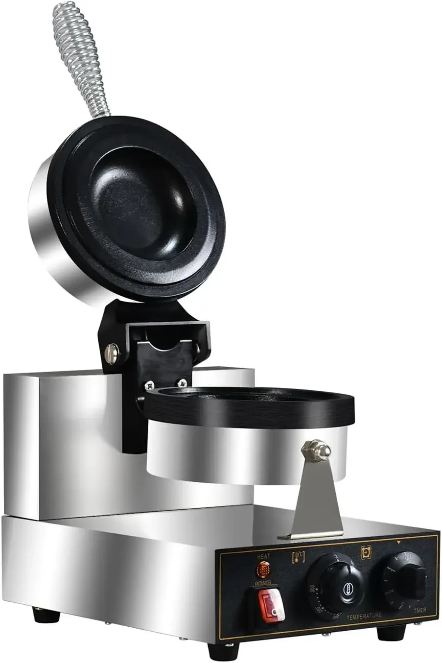 صانع البرجر، صانع البرجر UFO، صانع الوافل لملء الآيس كريم، ماكينة صنع الوافل الهامبرغر، ماكينة صنع الساندوتشات، غير مطلية، منزلية أو