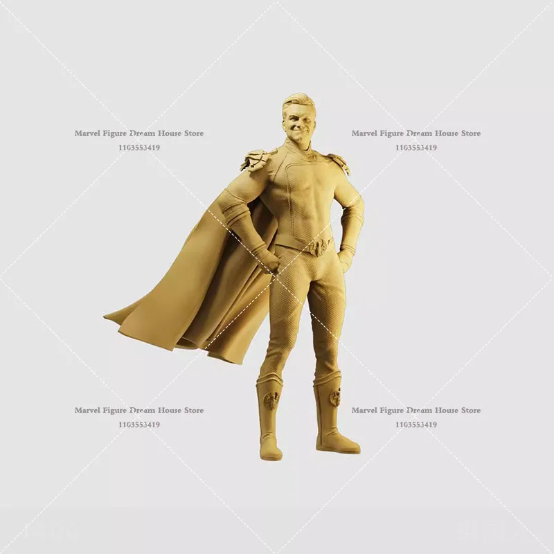 DIY Un-panited 1/64 1/43 Miniature Scene Doll White Model The Boys The Homelander Starlight Queen Maeve Stormfront Action Figure