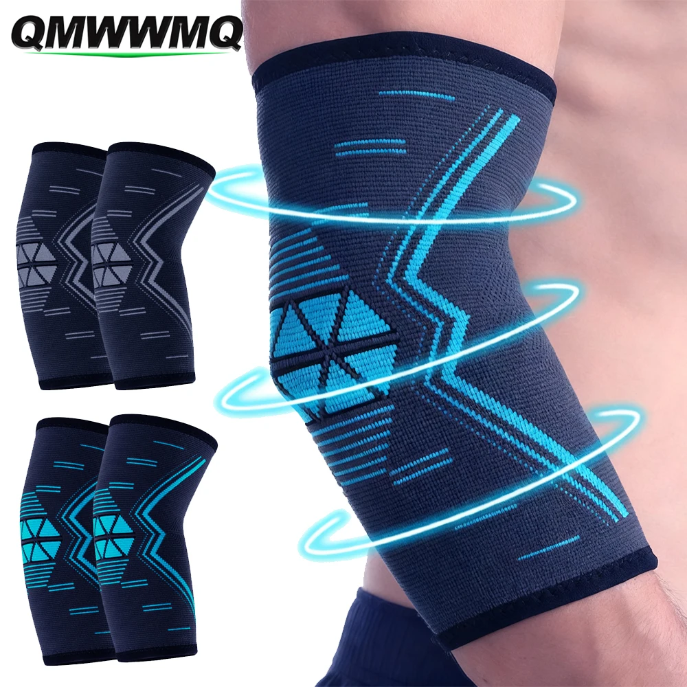 1PCS Adjustable Elbow Support Brace, Compression Sleeve for Golfer's Elbow Tennis Elbow Tendonitis Pain Relief