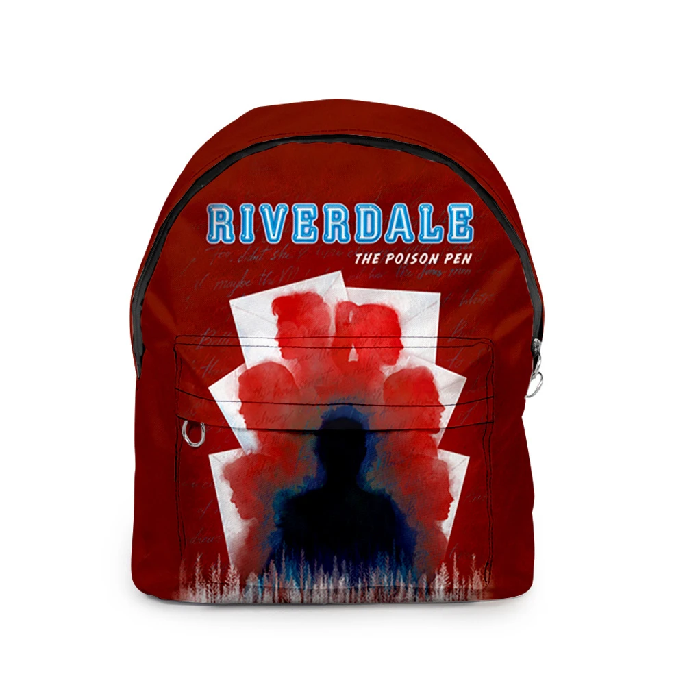 Trendy Popular TV Riverdale Season 5 student Bookbag Notebook Backpacks 3D Print Oxford Waterproof Casual Travel Backpacks