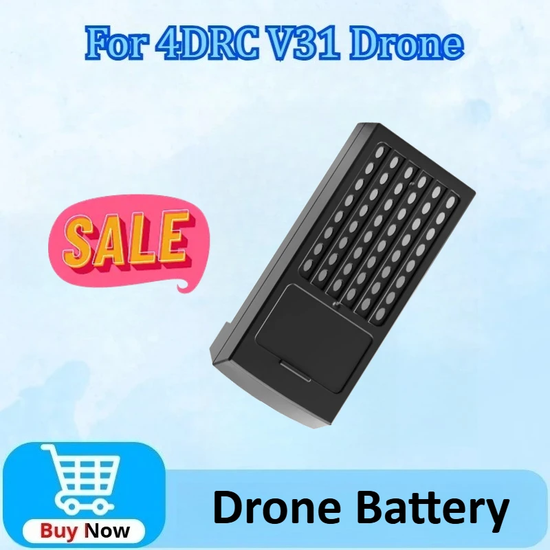 

4DRC V31 Drone Battery Rechargeable Lipo Battery for V31 RC Glider Foam Plane V31 Rechargeable Newly upgraded Battery Wholesale