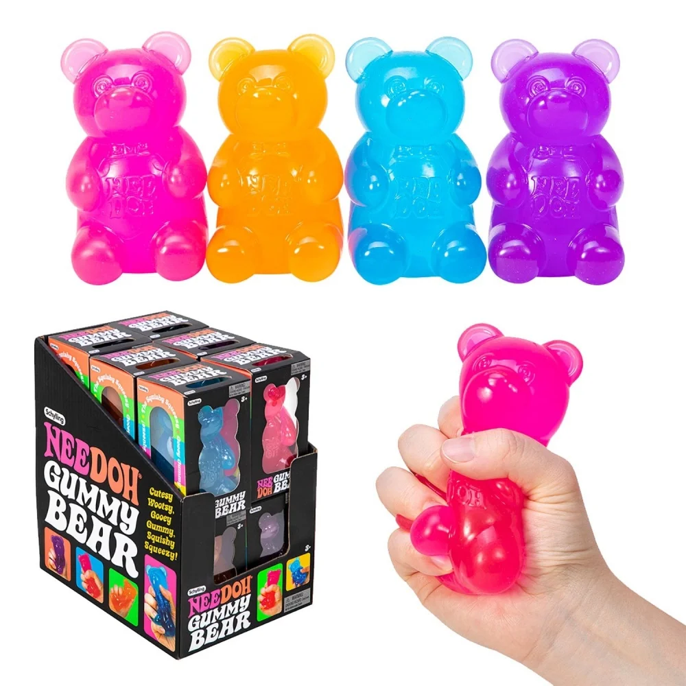 The New 8 Cm 2026 NeeDoh Rubber Toy Filled With Gel Can Slowly Bounce to Relieve Stress and Anxiety.