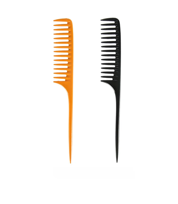 

Hairdressing Comb Hair Dyeing Comb Tip Tail Wide Tooth Detangling Hair Brush Hair Coloring Barber Combs Salon Styling Tools