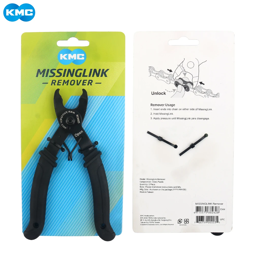 KMC Bike Chain Quick Link Tool with Hook Up Bicycle Pliers MTB Road Cycling Chain Clamp Multi Link Plier Magic Buckle bike Tool