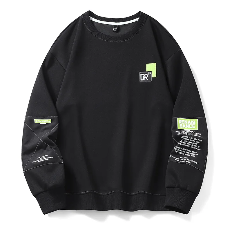 

Повседневная толстовка с капюшоном на весну и осень 2024, черная, серая, большого размера 6XL, 7XL, 8XL, мужская толстовка с капюшоном в стиле хип-хоп, скейтборд, уличная одежда