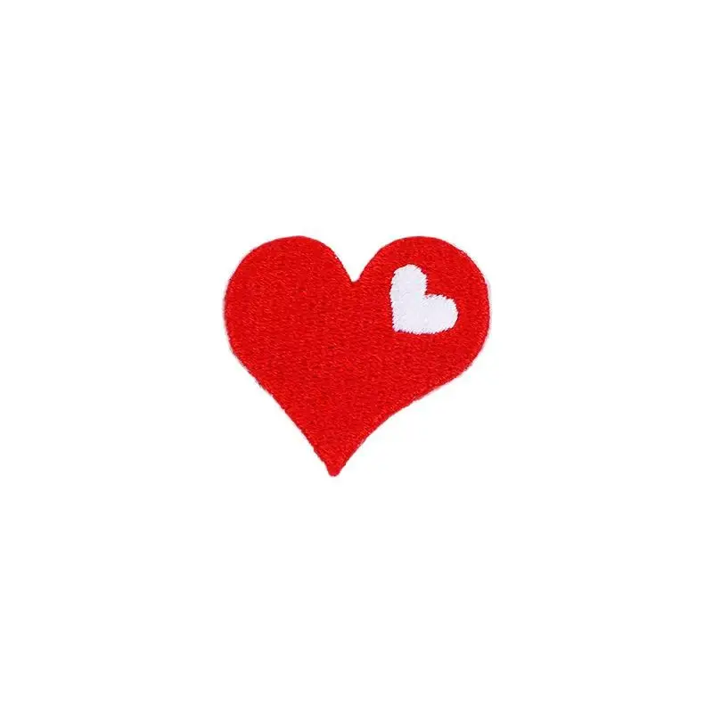 

Love Heart DIY Iron On Patch Embroidered Applique Sewing Label Clothes Stickers Apparel Accessories Badge