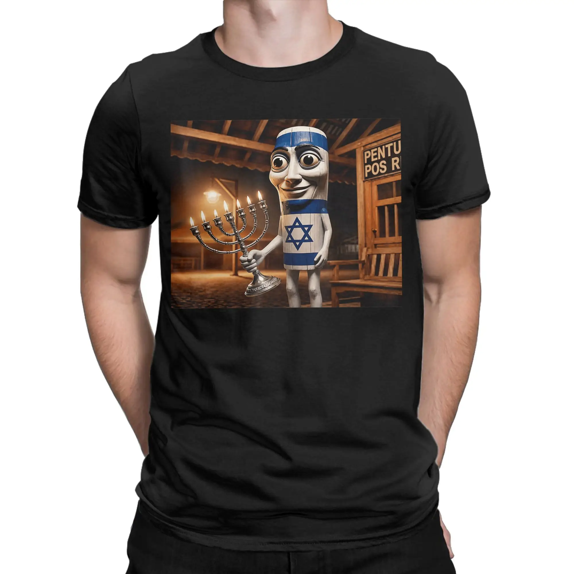 Casual T Shirt Summer Tung Tung Tung Sahur Jewish Italian Brainrot Meme T-Shirts  Cotton Tee Shirt for Man Short Sleeve Tops