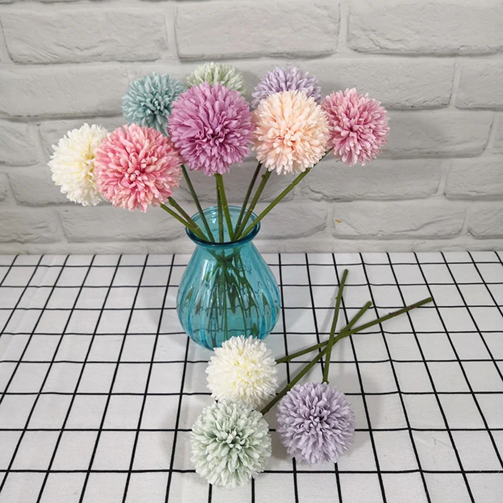 

6Pcs High-Quality Artificial Hydrangea Flowers With Real Looking Soft Fabric For Wedding And Holiday Decorations