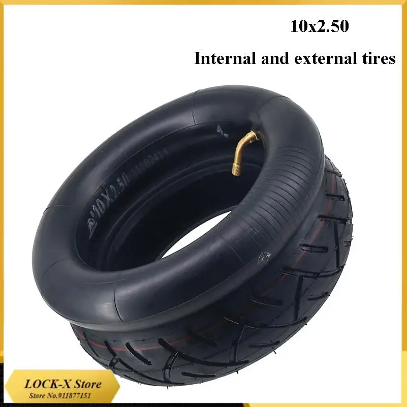 Electric Scooter 10×2.5 Pneumatic Tire Inner Tube Inflatable Tyre For ZERO 10X Dualtron Speedway INOKIM Quick 2 3 4 Tires