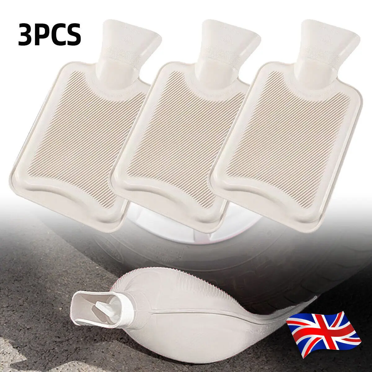 3 Pack 2L NATURAL RUBBER WARMER LARGE PAIN RELIEF HEAT ACHING