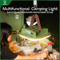 MOSLIGHTING Outdoor Camping Light Portable Rechargeable LED Magnet  Battery Tent Lamp Fishing Light Household Emergency Lighting