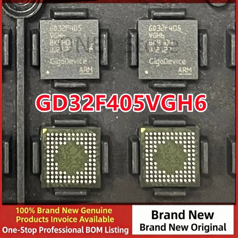 

Brand new original GD32F405VGH6 BGA100 MCU 32-bit microcontroller chip
