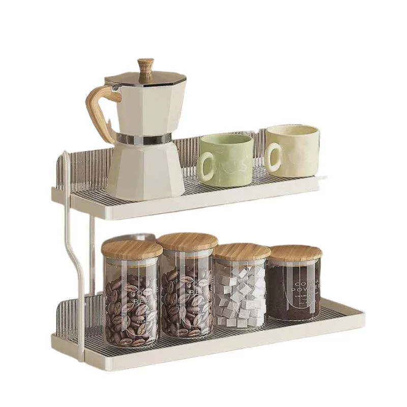 

Glass cup holder, table top storage rack, dining table storage rack