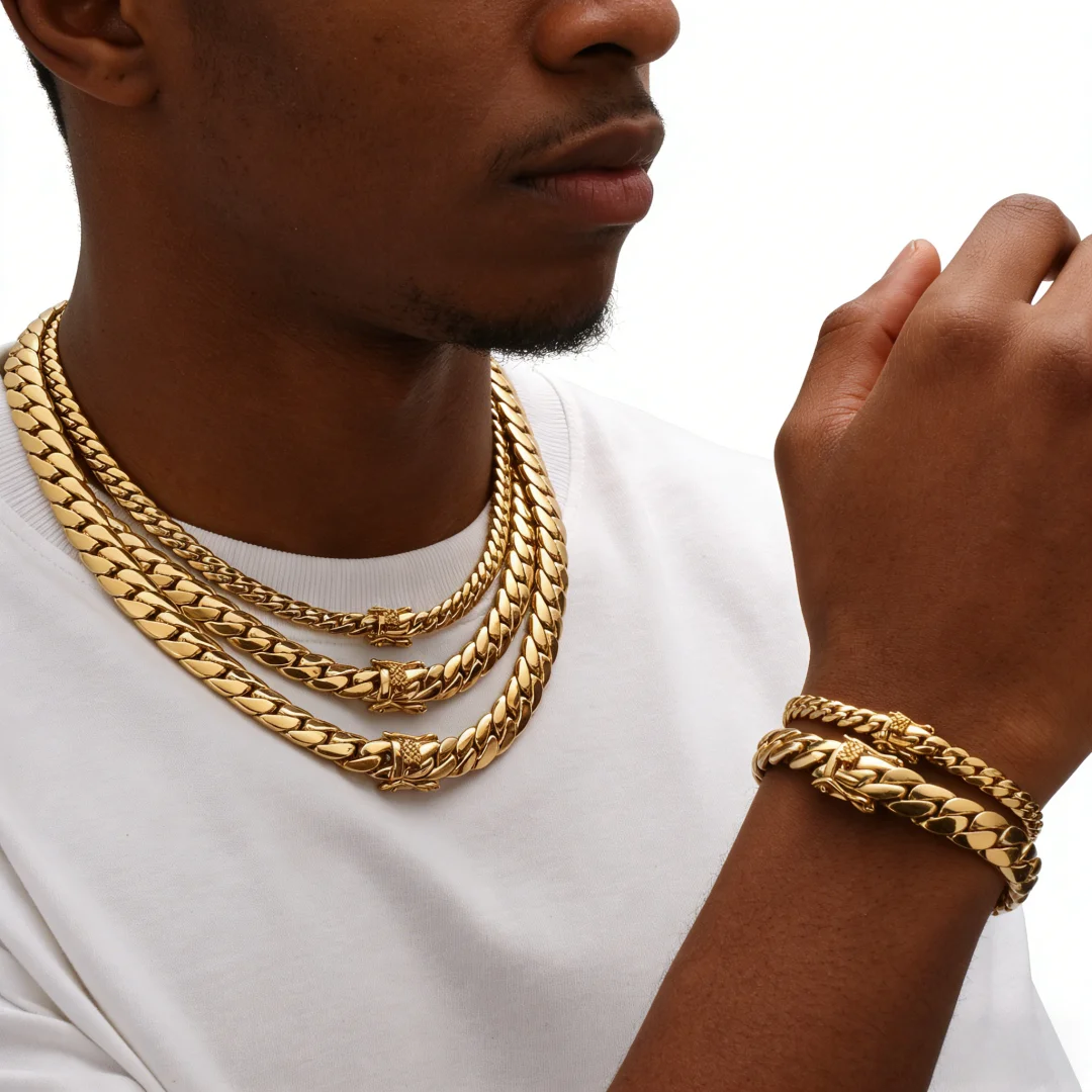 Hip Hop Bling Gold …