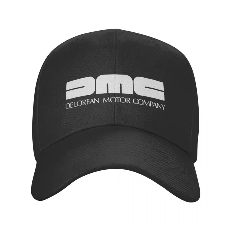 

Y2K Classic Unisex DMC Motor Trucker Hat Adult Back To The Future Adjustable Baseball Cap Men Women Sun Protection