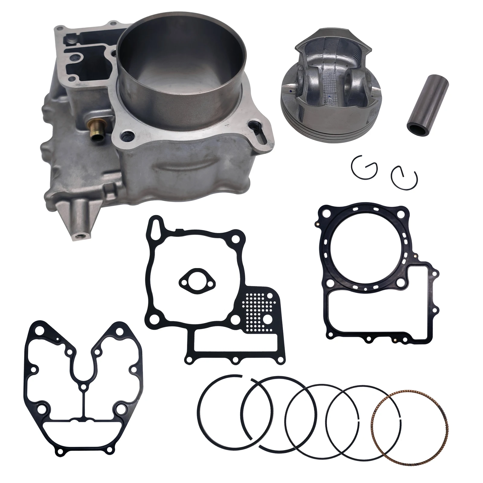 Custom for HonDa TRX680 FA FGA Fourtrax Rincon 680 Big Red 700 MUV700 SXS700 ATV 102mm Top End Rebuild Cylinder Kit