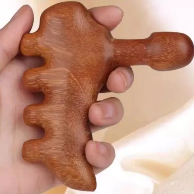 

A wooden foot massage stick, muscle relief massage tool, ergonomic foot acupressure massager