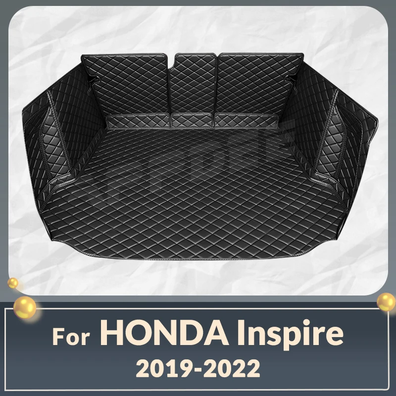 

Автомобильный коврик для багажника с полным покрытием для HONDA INSPIRE 2019 2022, автомобильный коврик для багажника, подкладка для груза, защитные аксессуары для интерьера