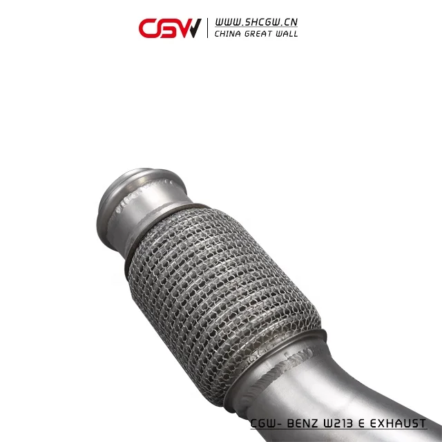 High Quality Auto Spare Parts Factory Price Exhaust Muffler Catback with Valve for W213 E200 E300 2.0T
