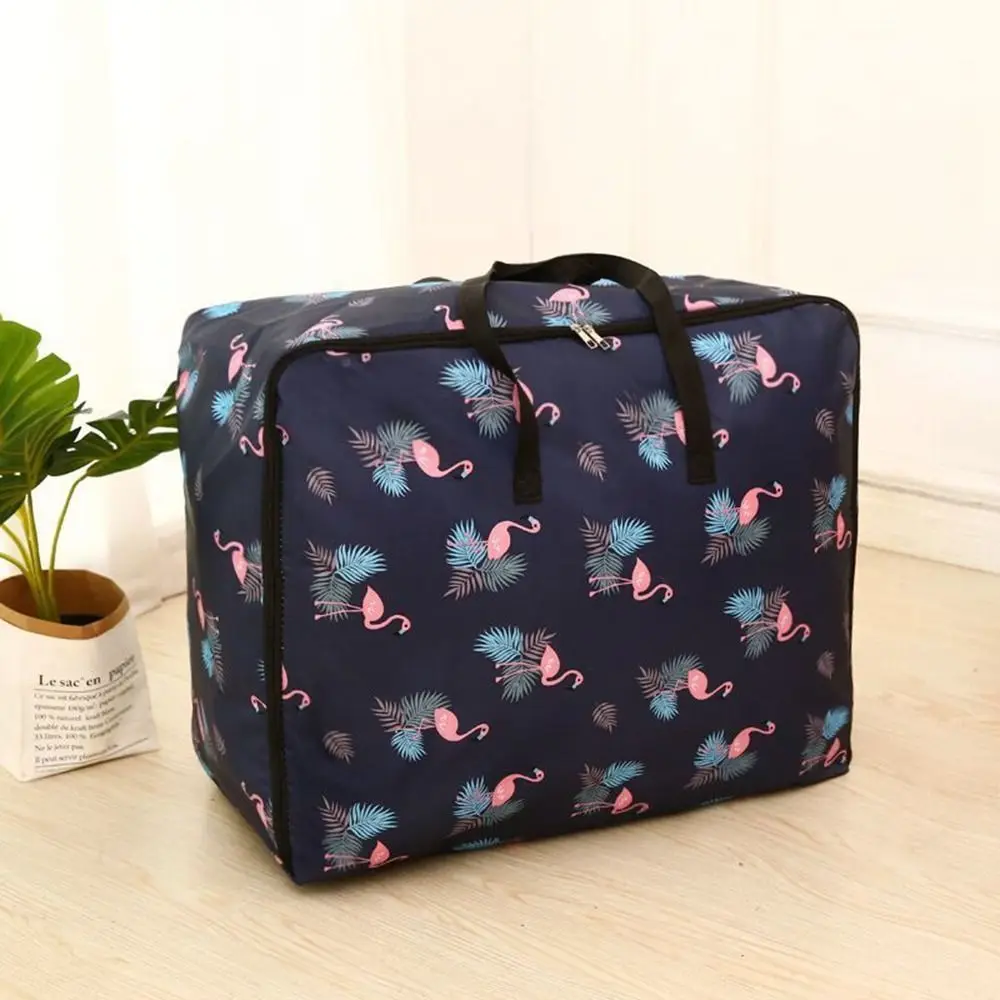 Home Oxford Cloth Clothes Quilt Moisture-proof Storage Bag Super-capacity Moving Luggage Packing Bag Portable Travel Storage Bag