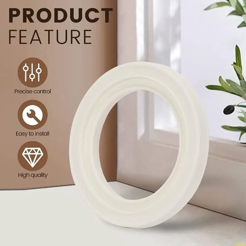 A0NC 2 PCS 58mm Silicone Steam Ring لـ 9 Series 900 920 980 990 Coffee Machine