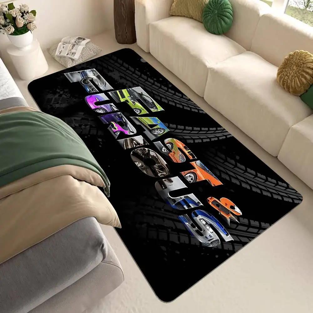 

Movie F-Fast Cool Furious Door Mat Nordic Style Bedroom Living Room Doormat Home Balcony Anti-Slip Alfombra