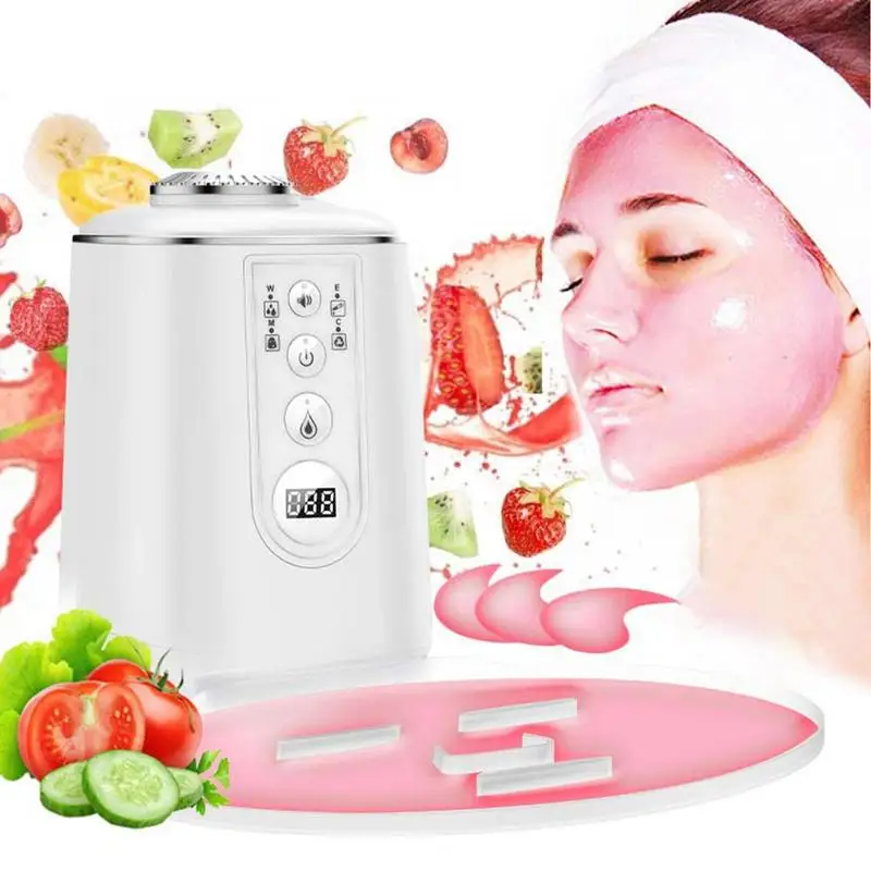 

2024 DIY Facial Mask Machine Natural Fruit Mask Maker Women Skin Care Tool Intelligent Facial Cream Machine With 32 Capsule