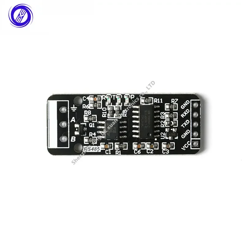1 Stück RS485 zu TTL Konverter Board Modul RS485 Level zu TTL Level Serielle LED-Anzeige Automatisches Senden und Empfangen
