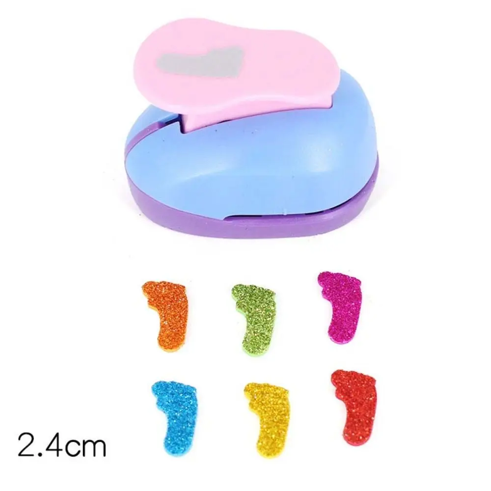 Random Color Flower Furador 7*6*4cm Large Size DIY Embossing Punches Creative Heart Scrapbooking Machine Journal Making