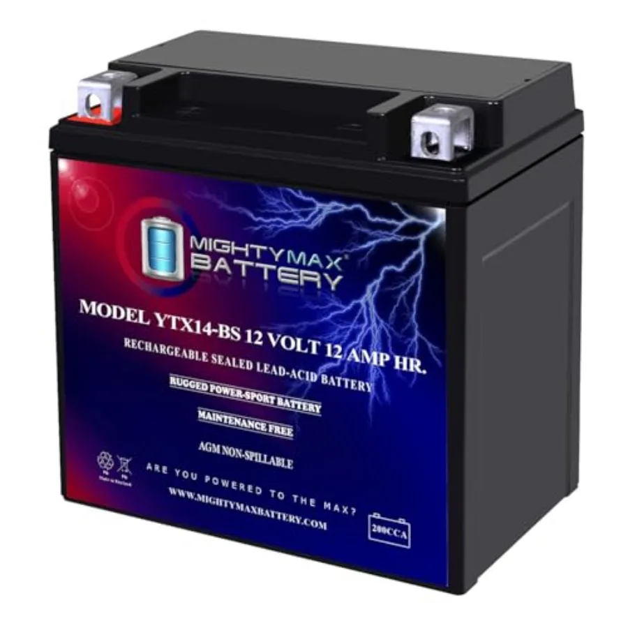 

YTX14BS Battery for Honda Pioneer 700 20152016 2 Pack High Performance Reliable Power Supply for OffRoad Vehicles LongLasting D