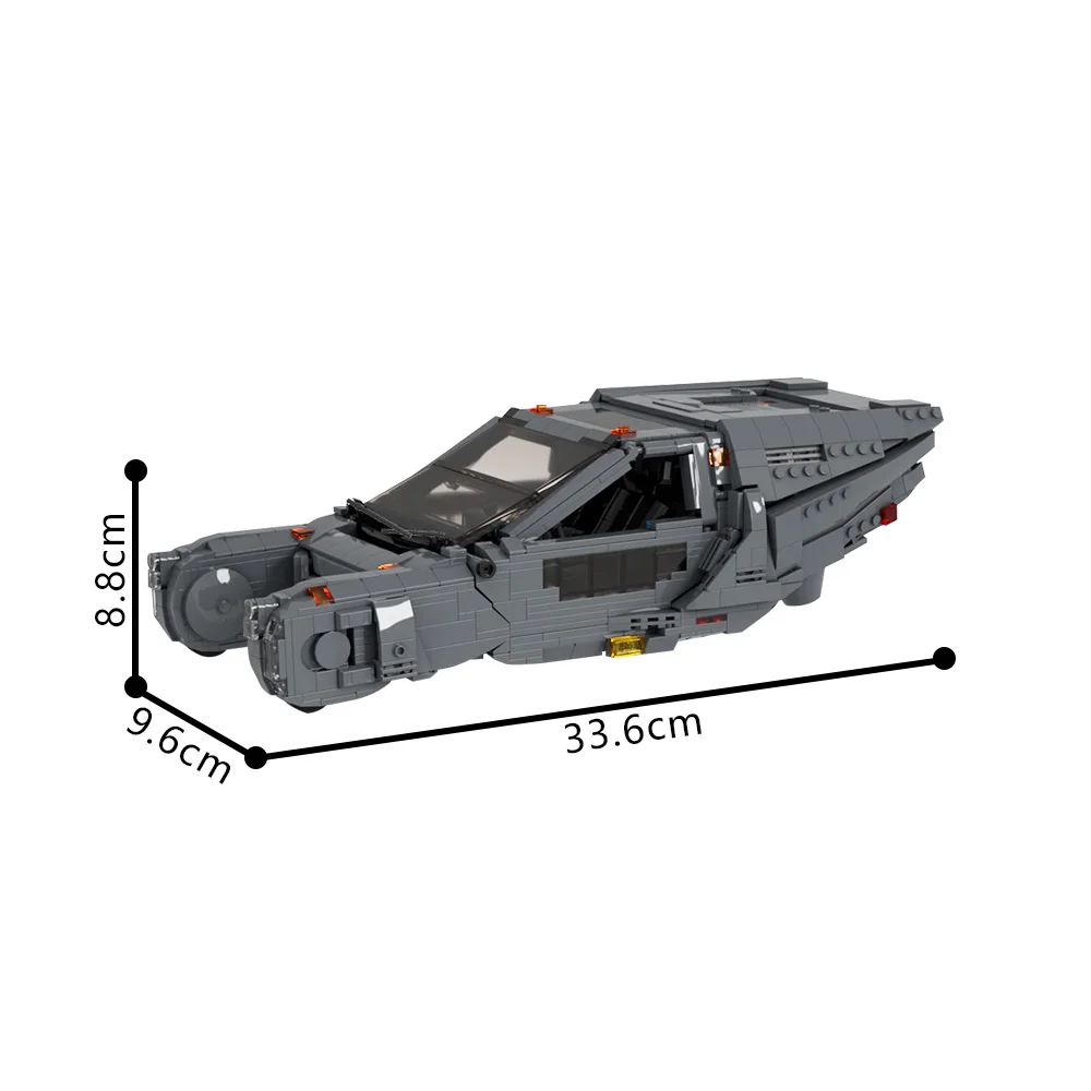 MOC فيلم المركبات الفضائية Spinneredss اللبنات نموذج Runnereds الطوب لتقوم بها بنفسك تجميعها لعبة للأطفال هدية