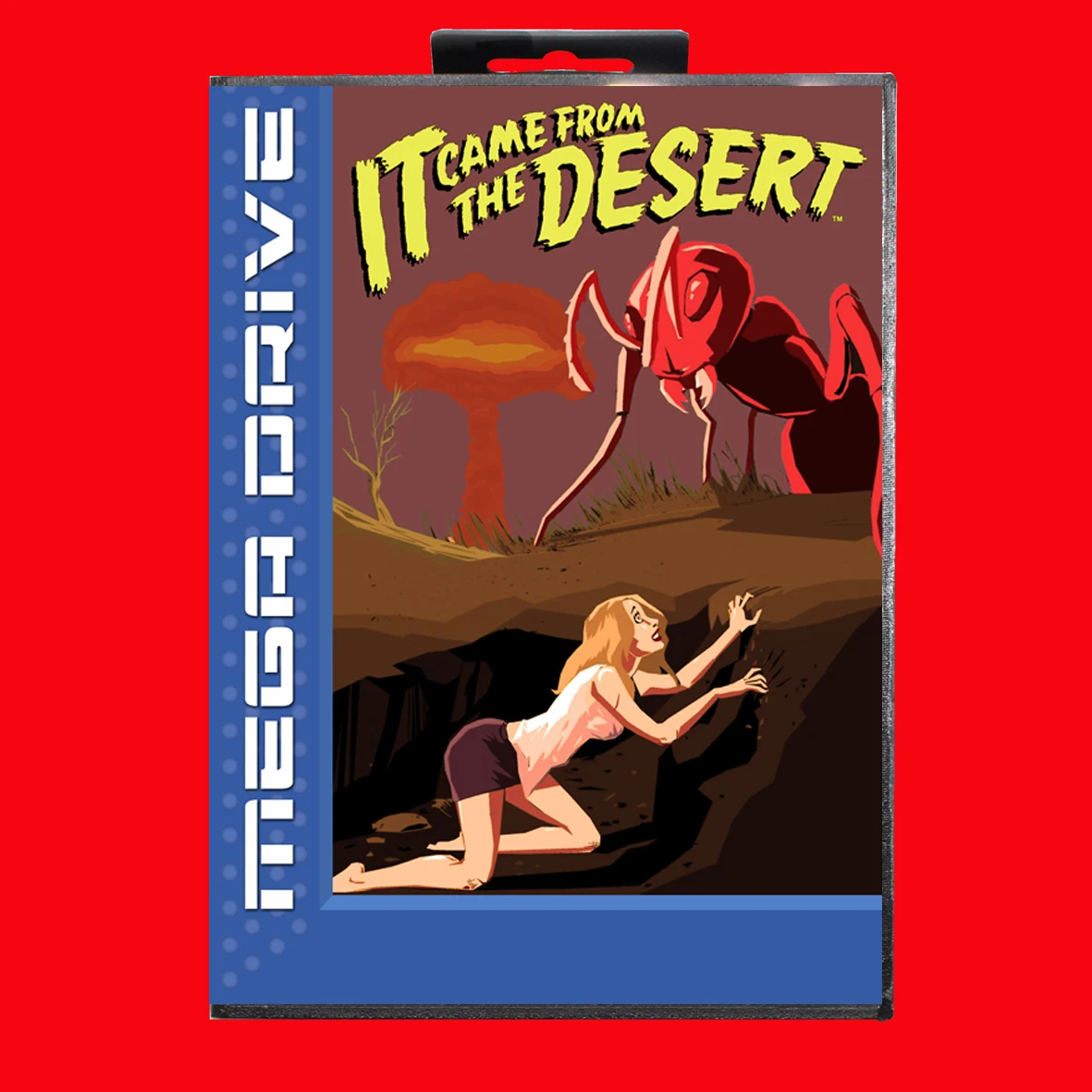 It Came From The Desert with EUR Box for 16 Bit Sega MD game Cartridge Megadrive Genesis system