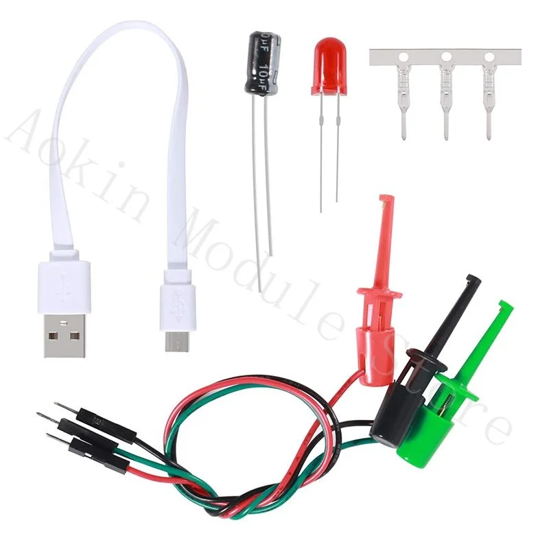 LCR-T7 T7 Tester prรณbnik elektroniczny trioda dioda TFT miernik pojemnoลci LCR miernik parametru ESR NPN PNP MOSFET IR wielofunkcyjny Tester