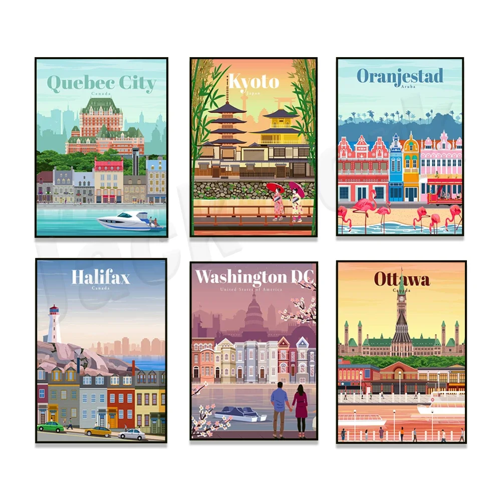 Mexico, Canada, Quebec City, United Arab Emirates, Oranjestad, Aruba, Valencia, Spain, Hungary, Japan, Northern Ireland posters