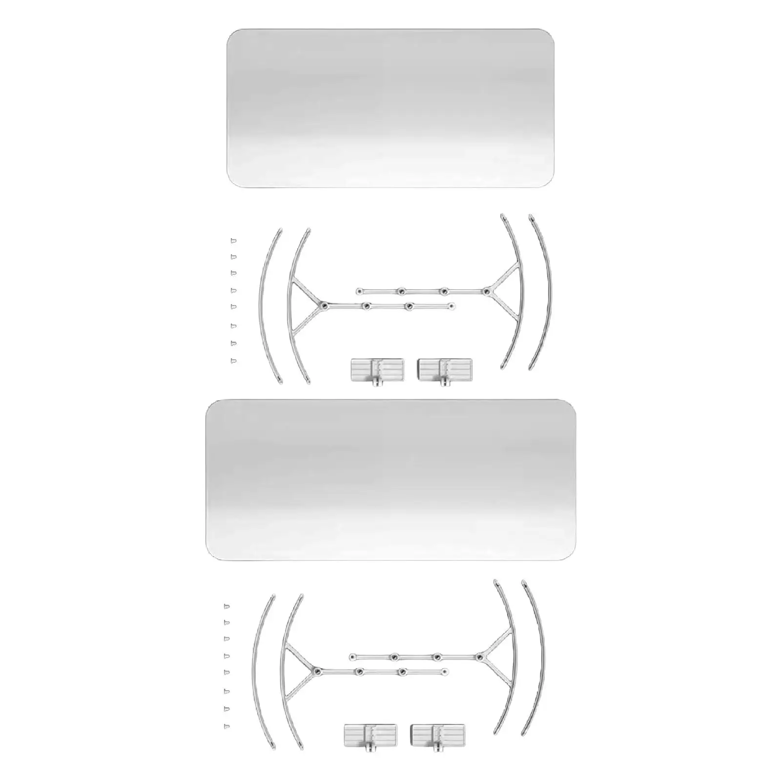 

Floor Air Conditioner Vent Deflector Outlet Air Baffle Cuttable Windshield