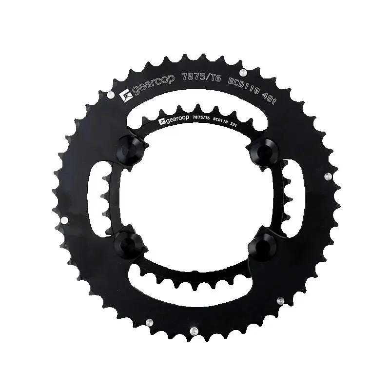 AliExpress Gearoop Shimano Chainring, 4Holes for Shimano, 48T, 32T, 110bcd