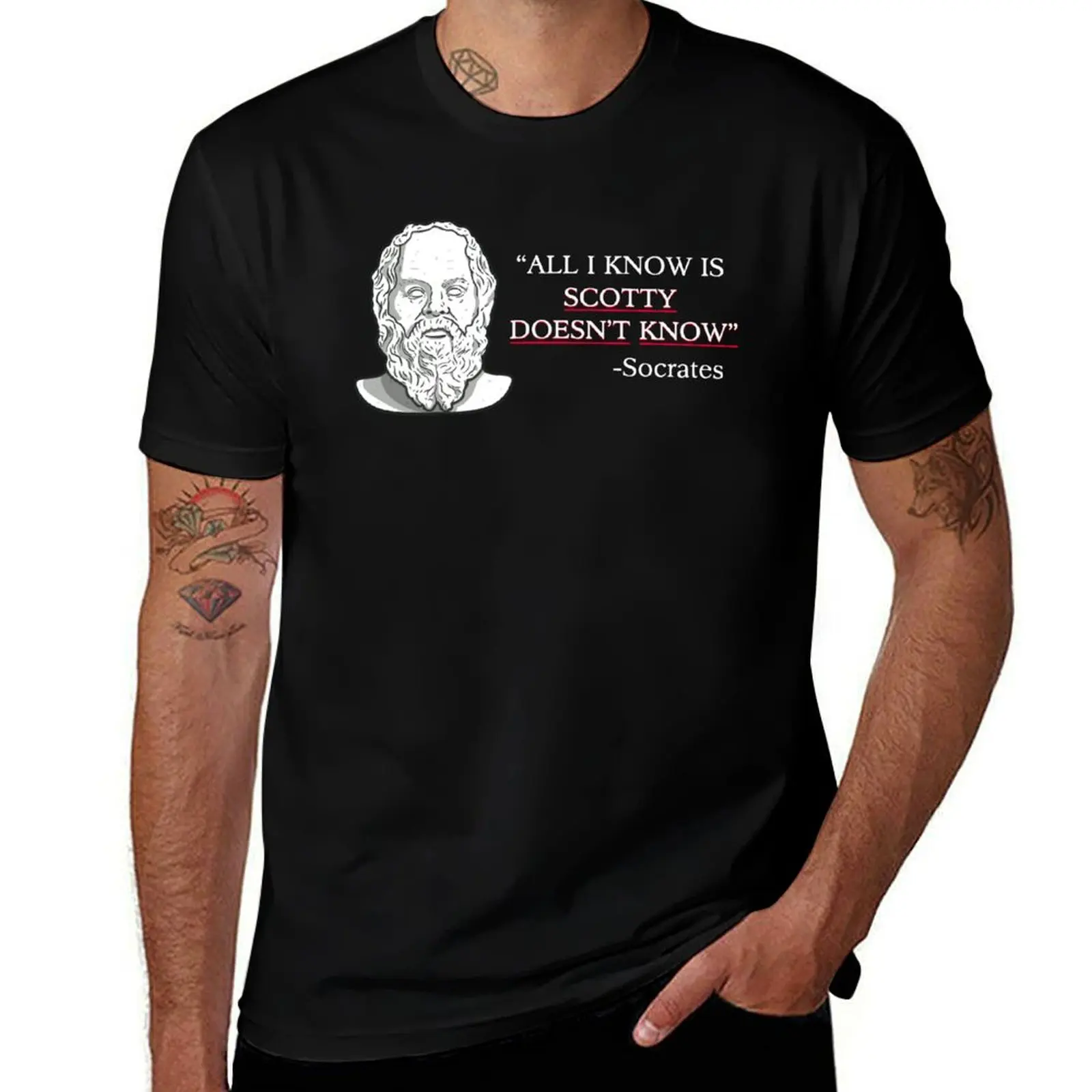 Véritable Connaissance ! T-shirt décontracté ample pour tous les jours