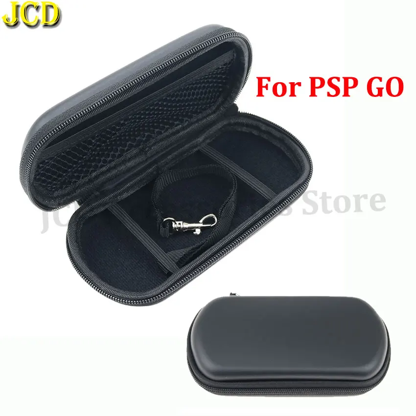 Hard Case Travel Carrying Protector Bag For PSP GO Console Carry Protective Cover Storage Bag With Wrist Strap Zipper