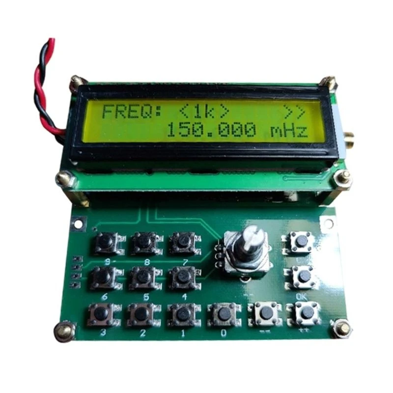 E56B 35M-4.4GHz ADF4350 RF Source Frequency Synthesizer Digital LCD Display