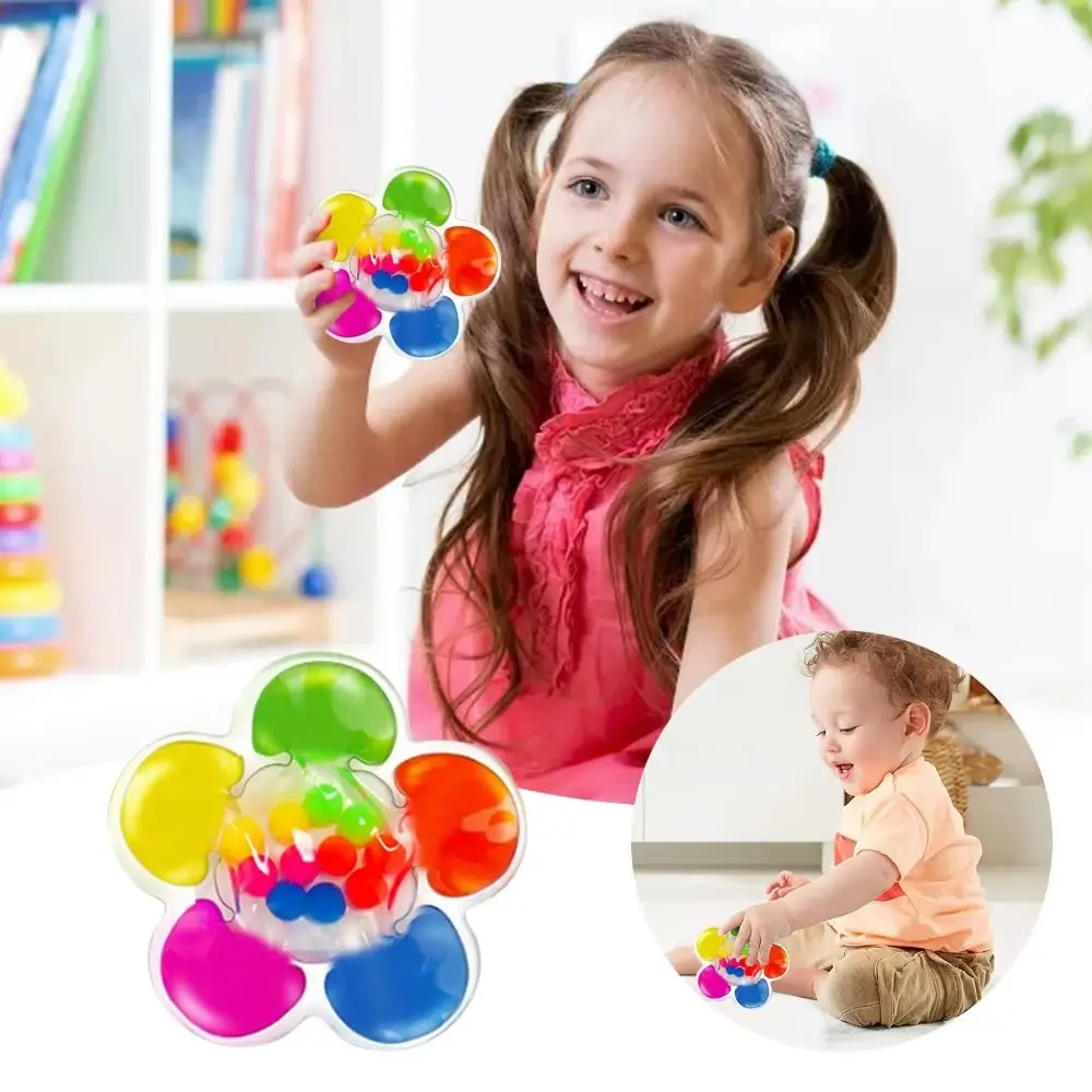 Novelty Folding Carpet Fine Motor Squeeze Cartoon Animal Butterfly Pinching Color Classification Soft Color Sorting Office