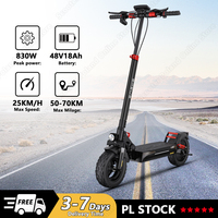 ENGWE Y600 S E-Scooter 830W Peak Power 48V18AH with Signal Light Electric Scooter Aldult 10Inch Tire E-ABS Brake System EScooter