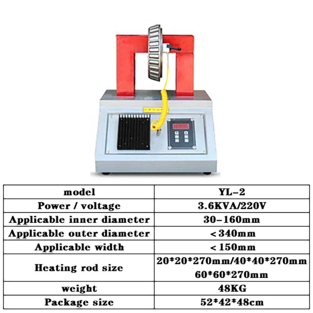 

YL-2 3.6KVA Bearing Induction Heater For Bearing Removel and Fitting