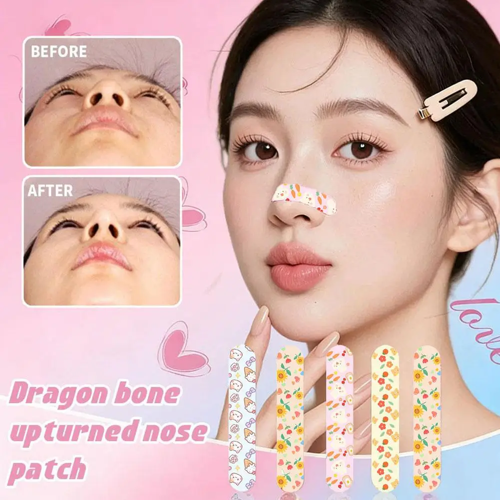 10/30Pcs Nose Reshaping Patches Adjustable Memory Strip Nose Shaper Lifting Nose Up Stickers Slimming Shrink Nose Wing Patch