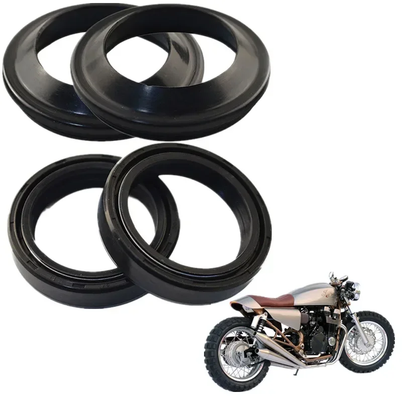 For HONDA CB750 VF750C Magna VFR750F NC750X VFR750 VT750 SHADOW  41x54x11 Motorcycle Front Fork Damper Oil Seal & Dust Seal