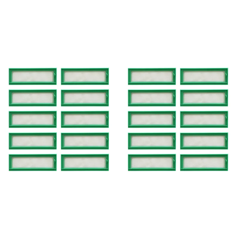 B83B-20Pcs Replacement Dust Filters Hepa Filters For Vorwerk Kobold VR200 Vacuum Cleaner Accessories