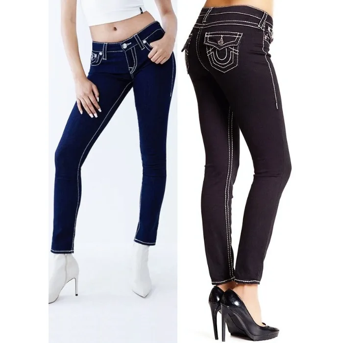 

Sexy American Retro Denim Butt Enhancing Pants Slim Fit Nine Point Small Foot Jeans Trendy Denim Pants