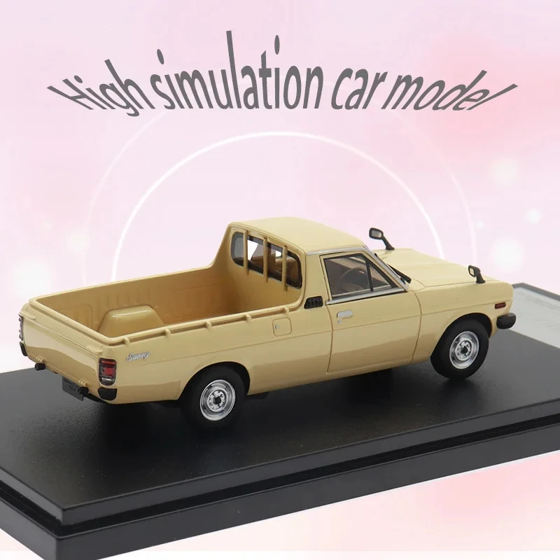 1/43 Scale High Simulation Car Model For DATSUN SUNNY TRUCK Long Body Deluxe 1979 Resin Classic Car Model Collection Decoration